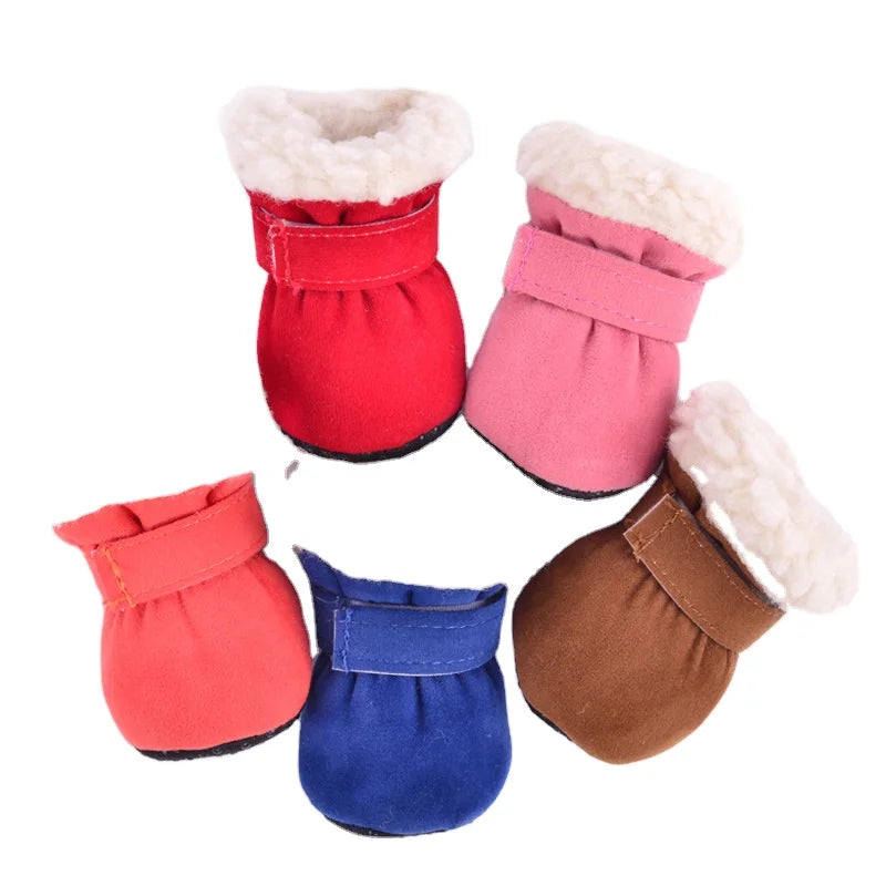 Wholesale Stocked Warm Dog Socks Anti slip