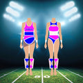 Ace Sports Custom Printed Cheerleading Uniforms Majorette Dance Costumes with Sequins and Fringe OEM Design Custom Logo