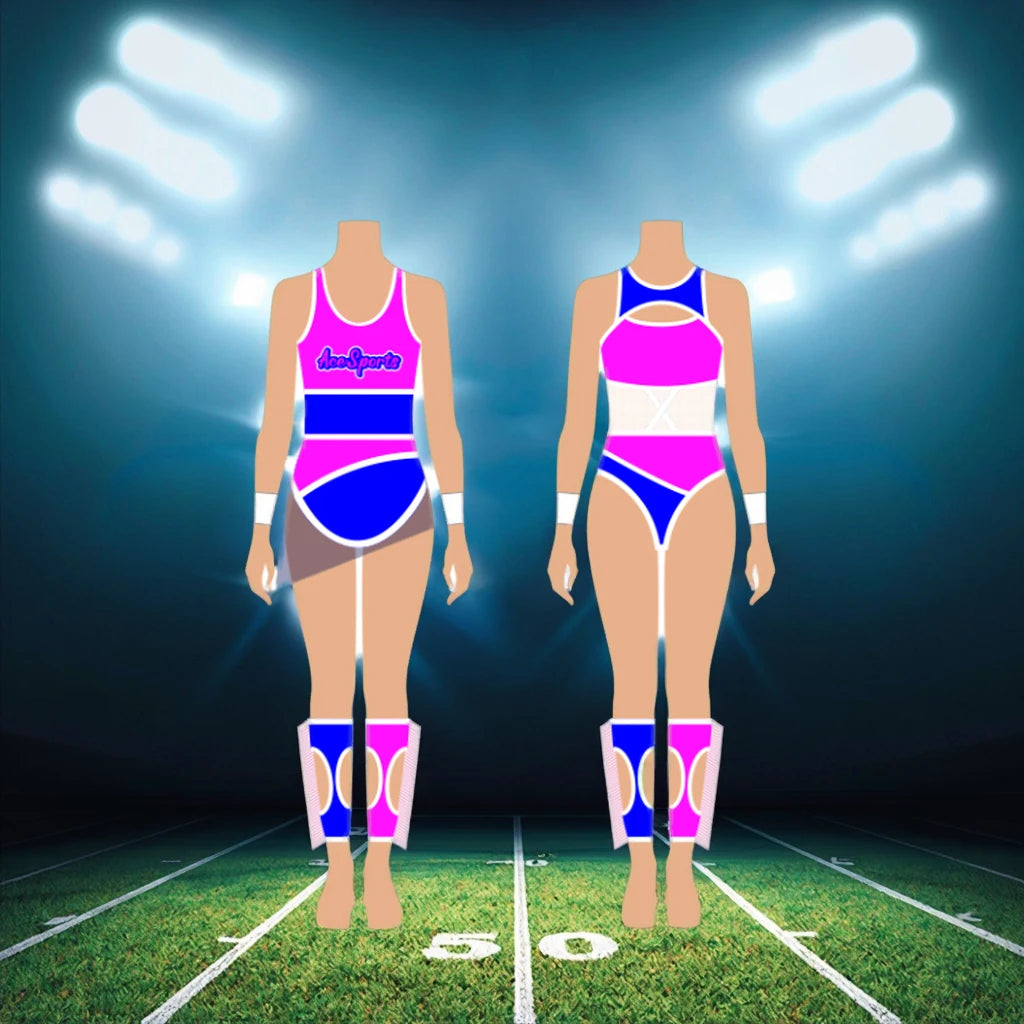 Ace Sports Custom Printed Cheerleading Uniforms Majorette Dance Costumes with Sequins and Fringe OEM Design Custom Logo