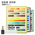 Vendeeni OEM Nail Fashion Design Luxury Unique Gel Nail Polish Bottles Fancy 15ml  Uv Gel Professional 3000 Colors Private Label