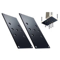 Steel Heavy Duty Mending Joining Plates Repair Fixing Bracket Connector 2x4 4x4 Post Anchor Plate Fence Bracket
