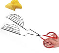 New Taco Press Mold Shell Maker Tortilla Fryer Stainless Steel Heat Resistant Non-Stick Cooking Tongs Buffet Party Tools