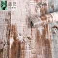 3D Black Striped Wood Grain Wall Sticker Table/ Door/ Cabinet/ Furniture Renovation Sticker Waterproof Self-adhesive Wallpaper