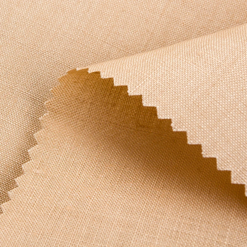 51019 Premium Quality Organic Slub Woven 100% Hemp Fabric for Apparel & Home Textiles