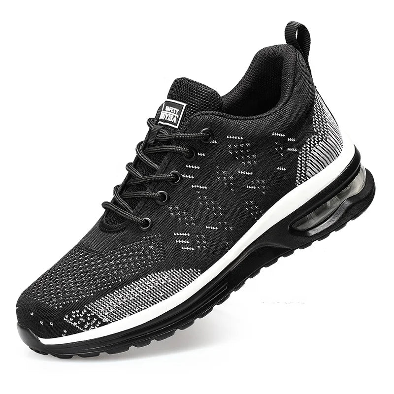 GUYISA 2021 Brand Safety Shoes Fashion Breathable Design Wear-resistant Environmental protection PU Soles Steel Toe Safety Shoes