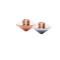 D28 D32 Single or Double Height 15mm Copper Laser Nozzle for Laser Cutting Machine D28H15 D32H15 0.8 1.0 1.2 1.5 2.0 2.5 3.0 3.5