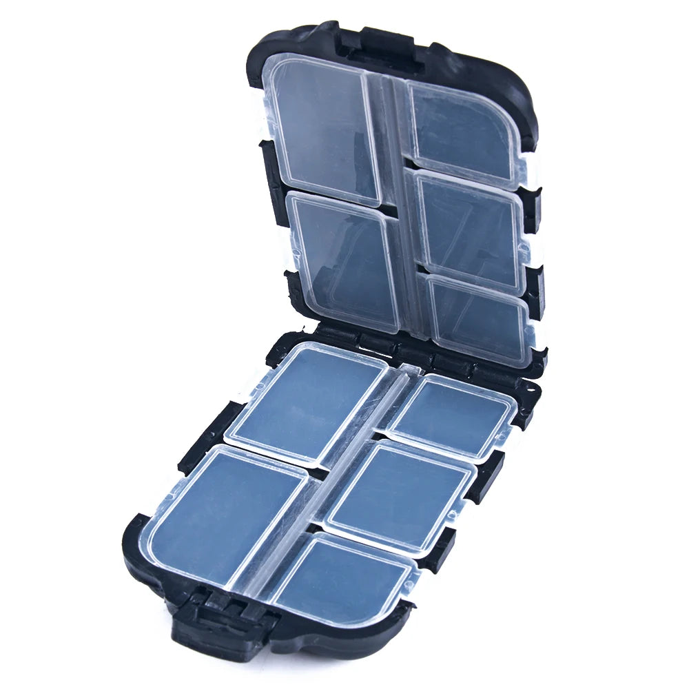 Fishing Accessories Hard Plastic Storage Case Box Portable Hook Bait Fishing Tackle Box