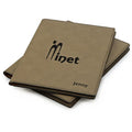 Business Planner Laser Custom Logo Pu Leather File Folder Portfolio for Woman