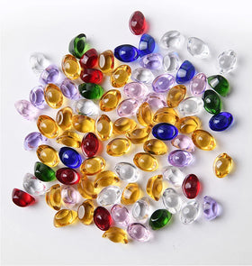 EU Crystal Glass Room Decoration Chinese Fengshui Decoration Ingots