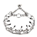 No Pull Choke Metal Iron Prong Pet Dog Collar for Dog