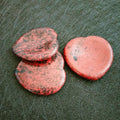 HZ Wholesale Best Quality Red jasper Worry Stone /Thumb Stone Buy
