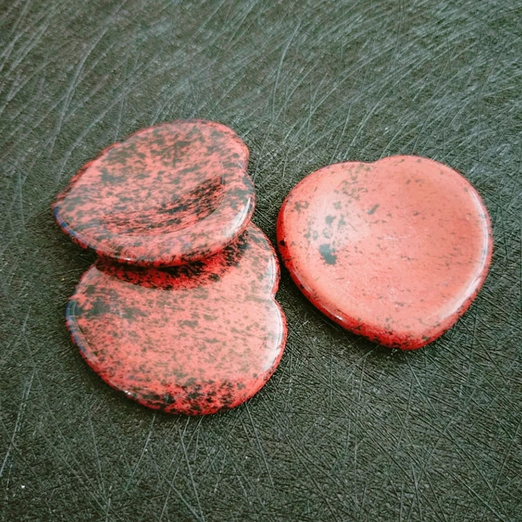 HZ Wholesale Best Quality Red jasper Worry Stone /Thumb Stone Buy