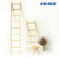 8-9FT DIY Sliding Ladder Hardware Library Ladder Track DIY Oak Ladder with Black Sliding Track and Bottom Wheel MegaBDM