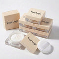 Low MOQ Custom Logo Make Your Own Brand Matte Waterproof Vegan Loose Setting Powder with Concealer & Moisturizer Private Label