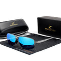 KINGSEVEN Glasses for Men Vintage Fashionable Polarized Sun Glasses for Men Square Classic Shades Glasses Women 7088
