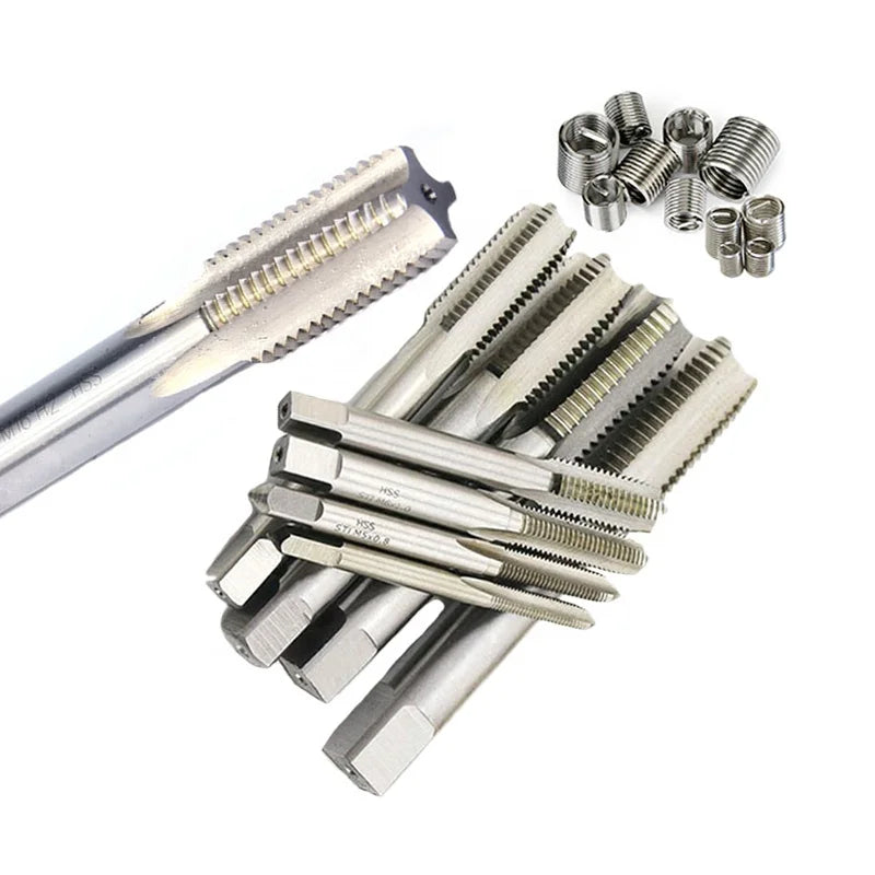 Hss Forming Tap Straight Slot Tap Thread Tapping Tool Straight Groove Cutting Taps High Cutting Hardness Precision Grinding Rod