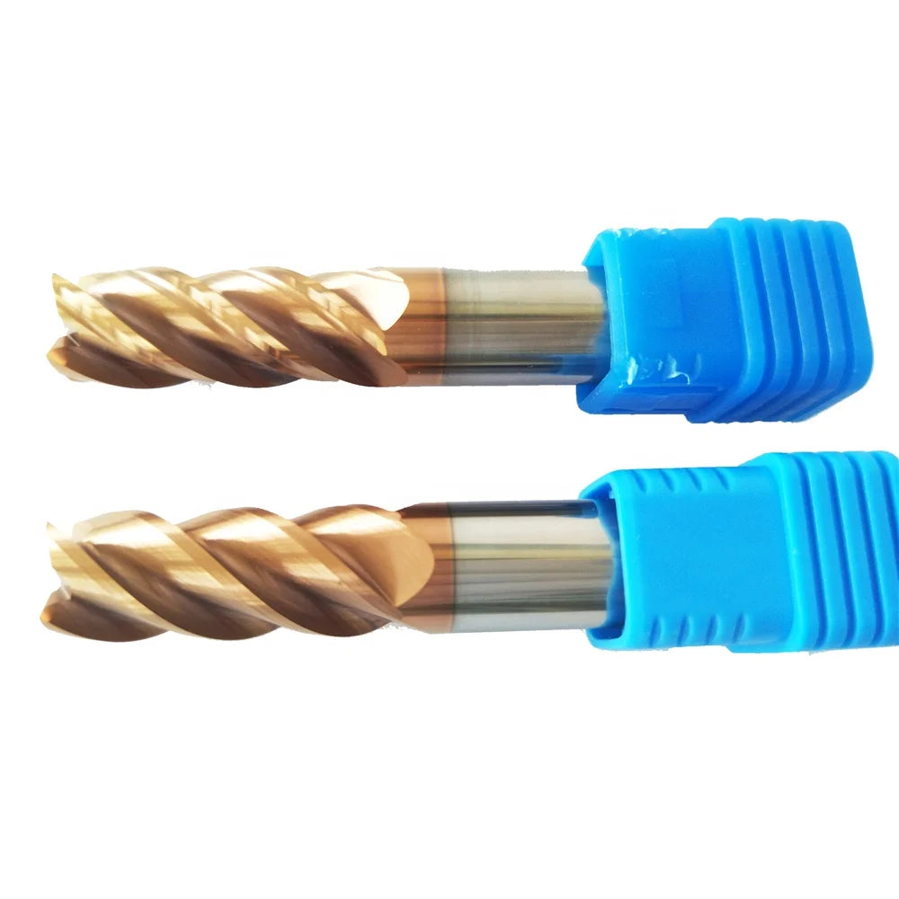 DLCC Factory-supply Outlet Diameter 16mm 4 Flutes Flat Milling Cutter Carbide End Mill for Steel