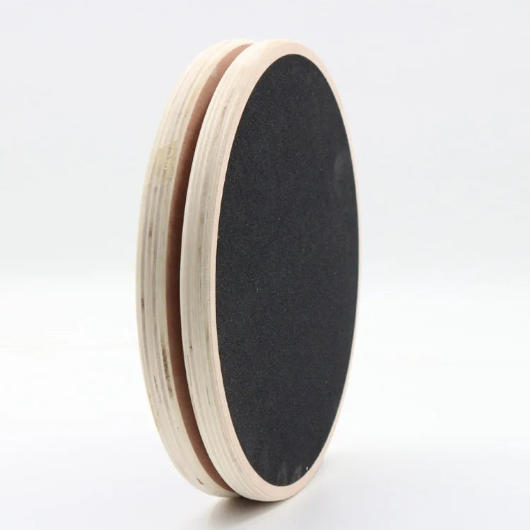 New Design Fitness Wood Board Gyroscopic Training Rotational Disk Precision Rotator Discs