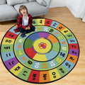 Custom Kids Play Carpet for Kids Room School Education Kids Carpets and Rugs Traffic and ABC Letter Design