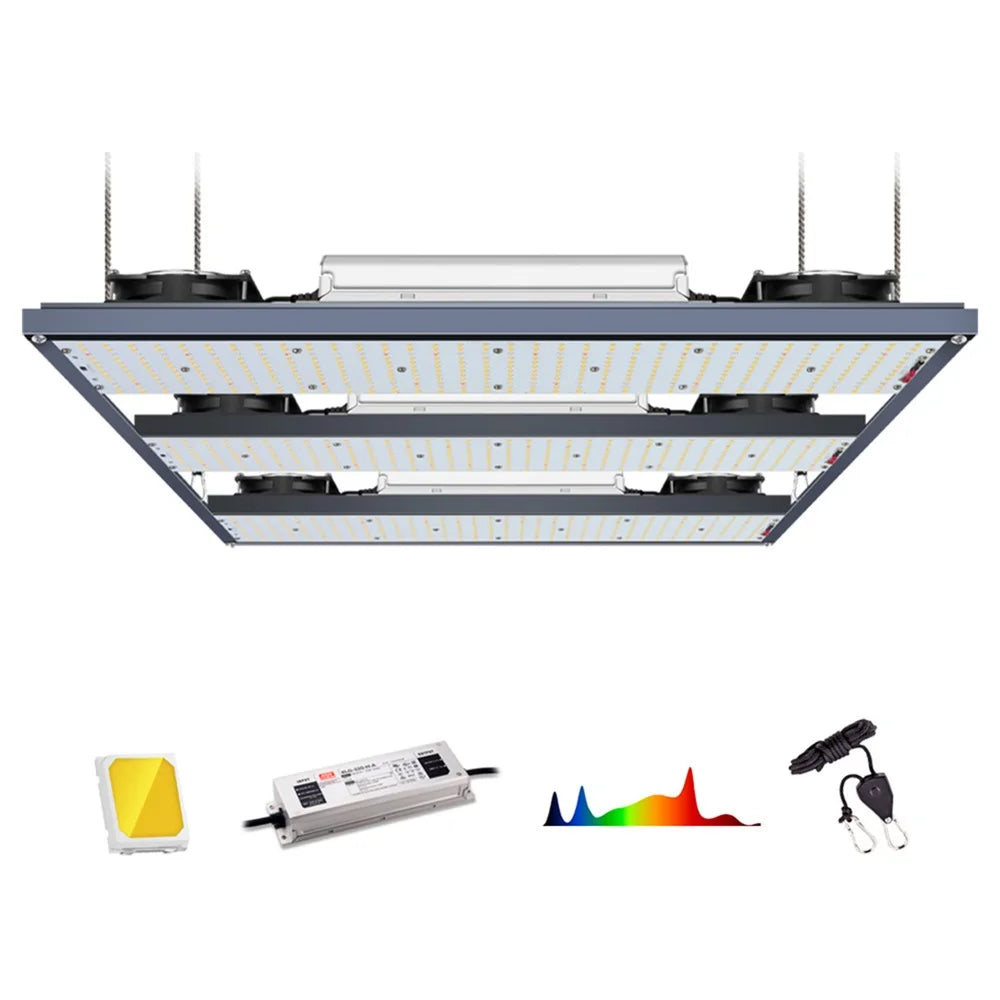 New Hydroponic LED Grow Light Plants Lm301h 720w Led Grow Light Plants 1000w HPS Replacement Full Spectrum for Indoor