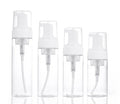50ml 100ml 150ml Cosmetic Plastic Packaging Foaming Lash Shampoo Bottles Eyelash Foam Facial Cleanser Liquid Foam Pump Bottles