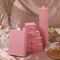 Wholesale Paper Jewelry Box Drawer Slide Out Jewelry Packaging Boxes Earrings Necklace Storage Box
