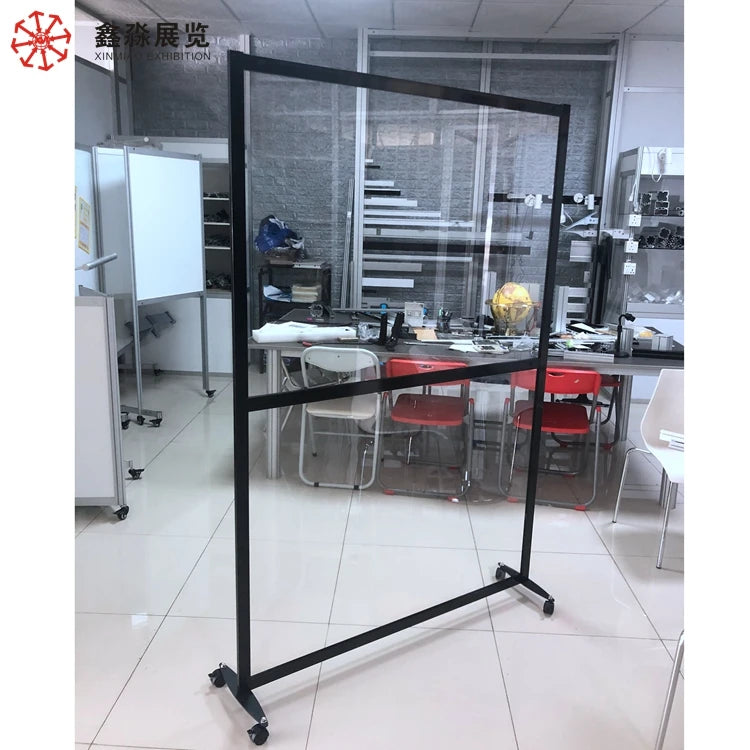Assemble Portable ShieldsHigh Strength Clear Plastic Protective Sneeze Guard for Hotelleisure and Office Room