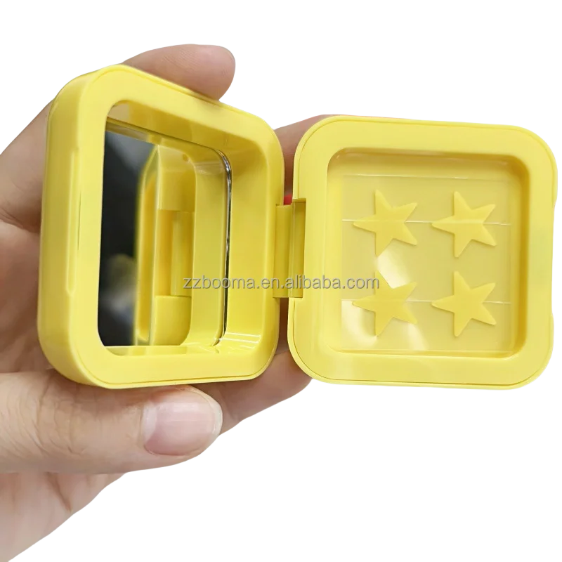 8 Sheets 32 Stickers Per Case Yellow Star Acne Sticker Hydrocolloid Pimple Patches Acne Patch With Mirror Box