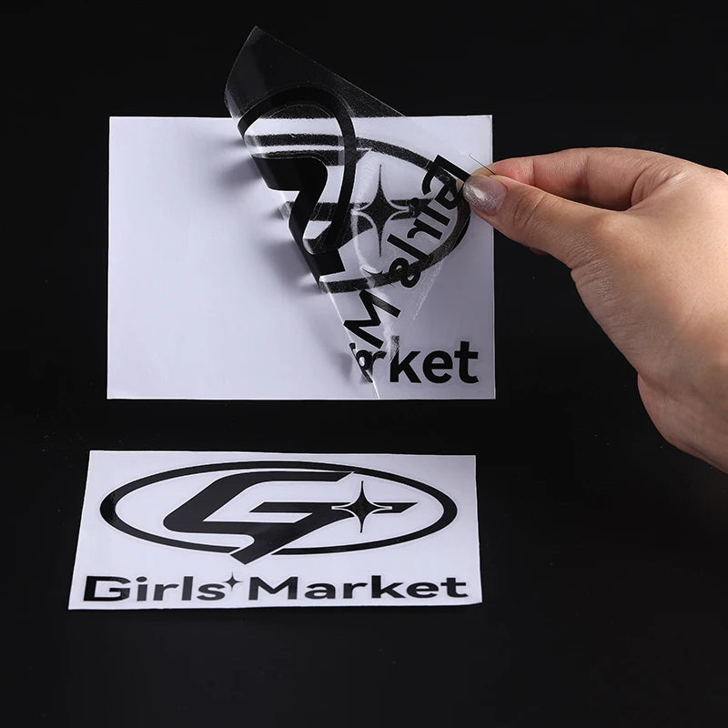 Custom Bumper Decal Die Cut Luxury Bottle Window Cling Stickers Transfer Sticker Lettering Printing Stickers Label