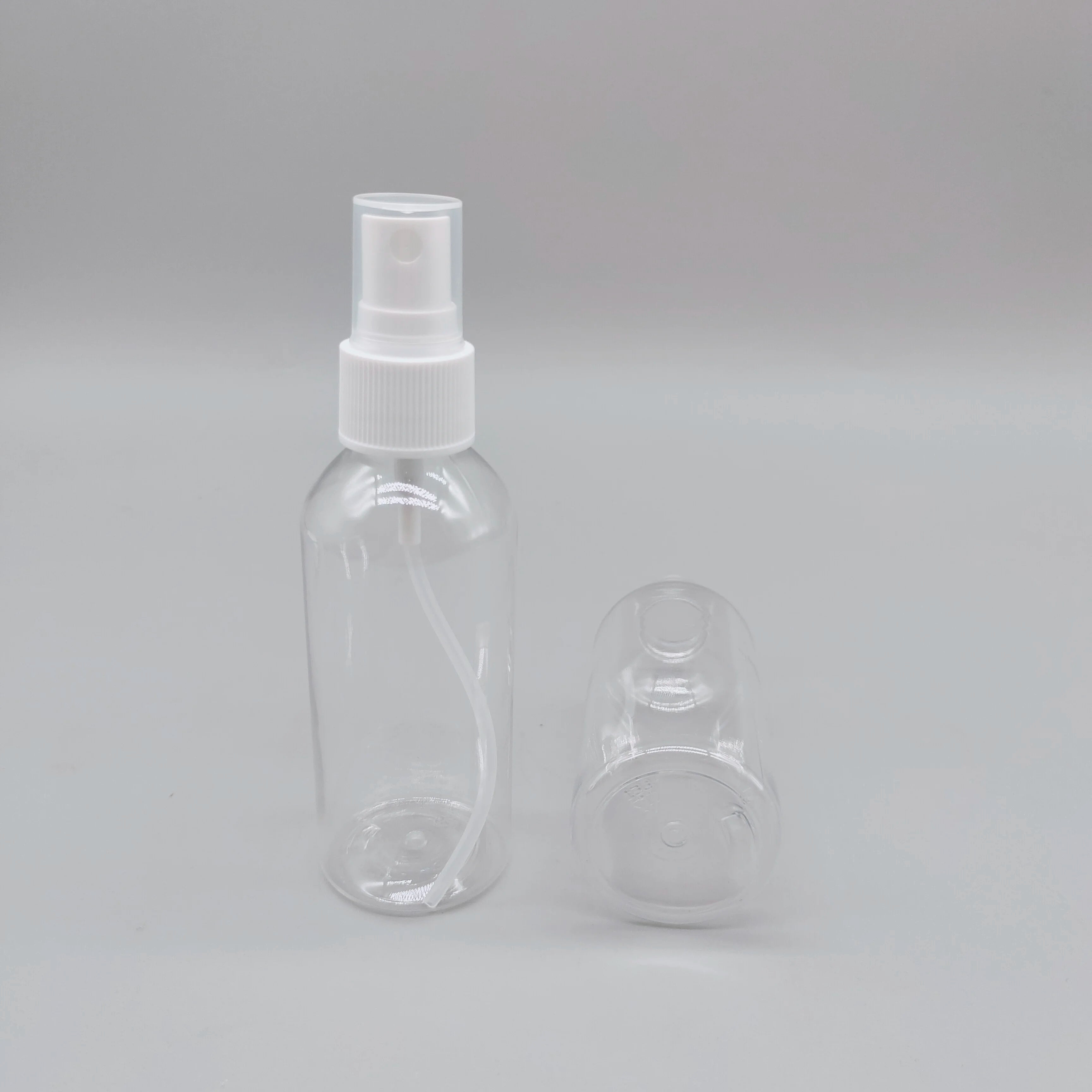 75ml Plastic Spray Bottle Perfume Fragrance Oil Mist Pump Spray Bottle 20/410 Shampoo Lotion Screen Printing