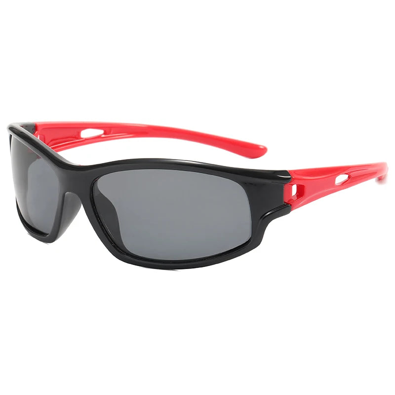 DL GLASSES Trendy Sport Sunglasses Cycling Glasses Kids Bicycles Sports Eyeglass Running Polarized Sunglasses