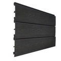Outside Ceiling Shiplap 3d Embossed Panels Uv Resistance Waterproof Wpc Composite Wall Covering for House Building
