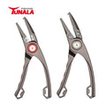 Multitool Needle Nose Fishing Pliers Aluminium Alloy Material Anti-rust Fish Holder Tackle Tool with Leather Sheath