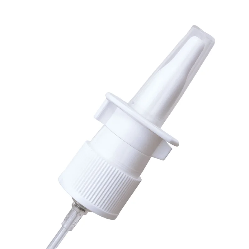 Stock 18/410 18/415 Plastic Fine Mist Long Nozzle Sprayer Mist Spray Pump Nasal Sprayer
