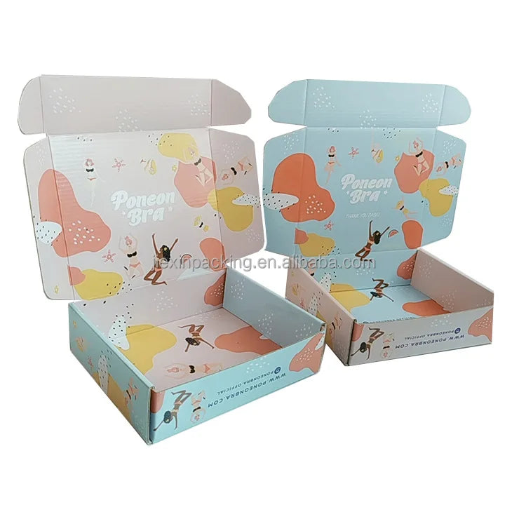 Recyclable Underwear Packaging Boxes Cardboard Box Cardboard Craft Packing Paper Boxes