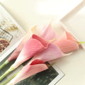 O-X0058 Wholesale Calla Lily Artificial Flowers Bouquet Common Callalily Calla Lily Bulbs Home Wedding Decor Calla Lily Bulbs