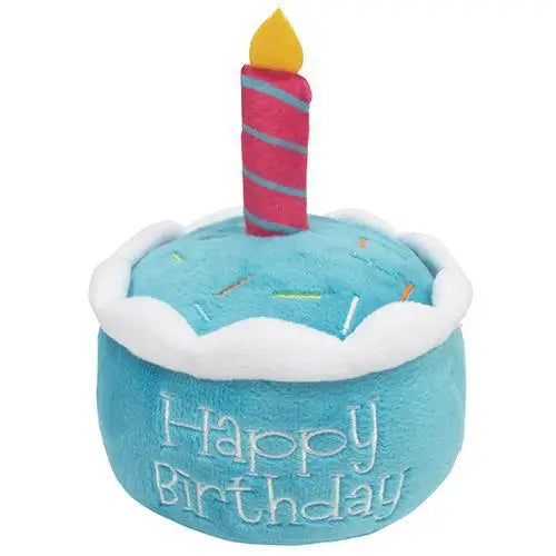 Hot Sale Birthday Cake Plush Cute Biodegradable Durable Chew Toy for Dogs