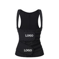 Available Latex Waist Training Corset With Double Waist Belt Waist Trainer Vest