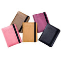 2025 Wholesale Fashion Custom Design Unique Funny Genuine Leather RFID Passport Covers Holder with Elastic Band Closed