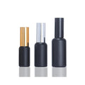10ml 30ml 50ml 100ml Cosmetic Packaging Liquid Perfume Frosted Matte Black Round Glass Mist Spray 15 ml Refill Oil Bottle