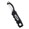Hot Selling Premium Long Handle Stainless Steel Blades Swivel Fruit Vegetable Peeler with Soft Handle