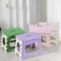 Portable Small Outdoor Folding Stool New Plastic for Household Children's Study Train Bench Bedroom Gifts