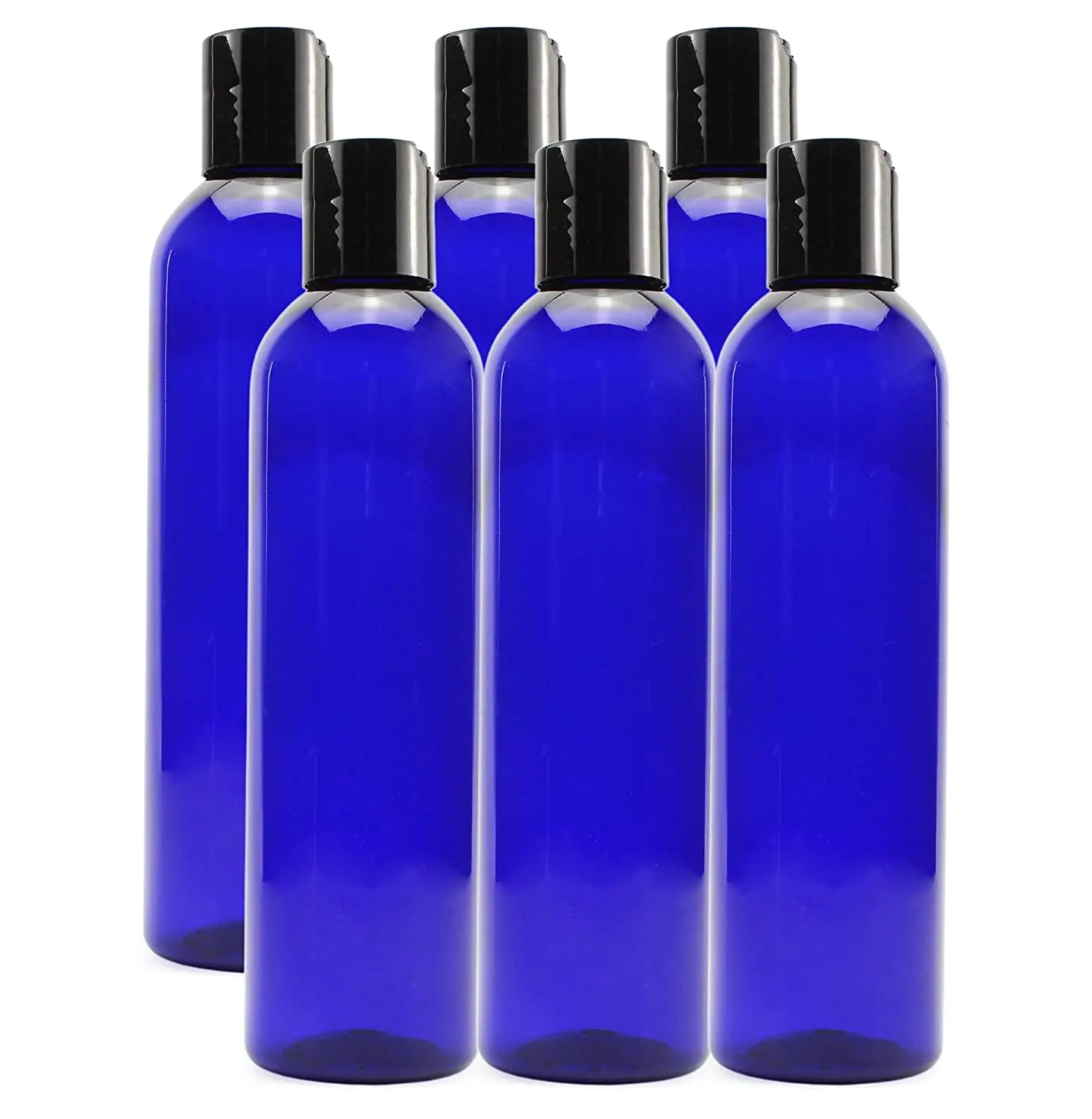 HOT SALE 8oz Empty Plastic Squeeze Shampoo Bottles with Disc Top Flip Cap BPA-Free Containers for Lotions and Body Soap