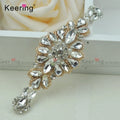 Wholesale Customize Design Hot Sell Crystal 3d Hot-fix Rhinestone Applique for Dress Bag Clothing