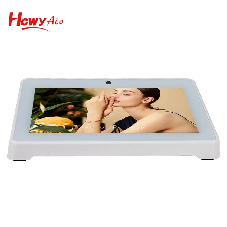 7inch RK3128 Android7.1 Touch Screen Portable Desktop Horizontal Customer Feedback Terminal Opinion Kiosk