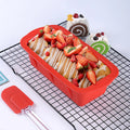 Homemade Cake Tool Non-Stick Heat Resistant Food Grade Baking Mold Easy Release Rectangle Silicone Bread Loaf Pan