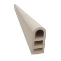 Boat and RV Accessories Gunwale Bump Pvc Rub Rail 53mm Profile White Flexible Vinyl Rubrail Insert Boat Rub Rail Boat Bumper MegaBDM