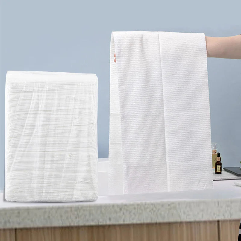 Support Customization Disposable Bath Towel Thickened Beauty Salon Family Luxury Soft Travel Disposable Towel