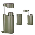 Outdoor Water Purifier Straw Pump With Replaceable Carbon 0.01 Micron Water Filter Portable Water Filter Pump