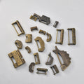 Mini Antique Small Zinc Alloy Locks Chinese Style Old Box Padlocks Contemporary Design for Hotel Apartment School Use